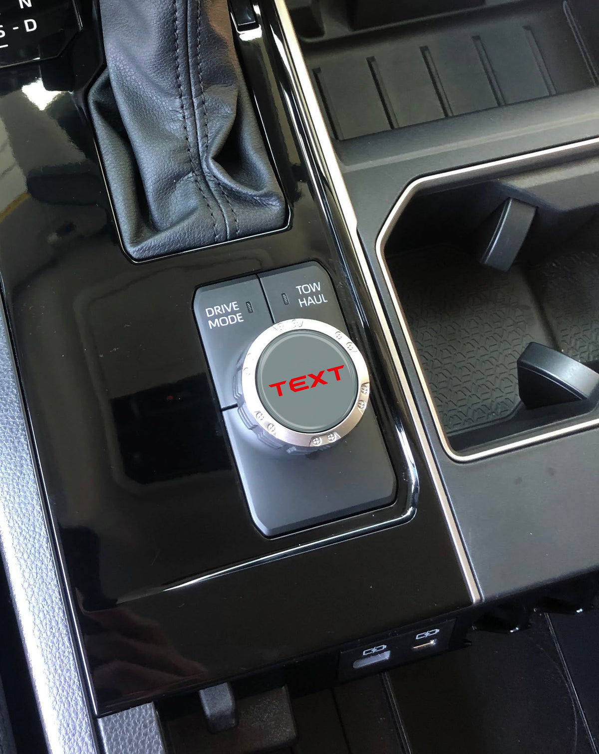 Badge for Drive Mode Selector Dial Fits 2022-2027 Toyota Tundra & 2023-2027 Toyota Sequoia