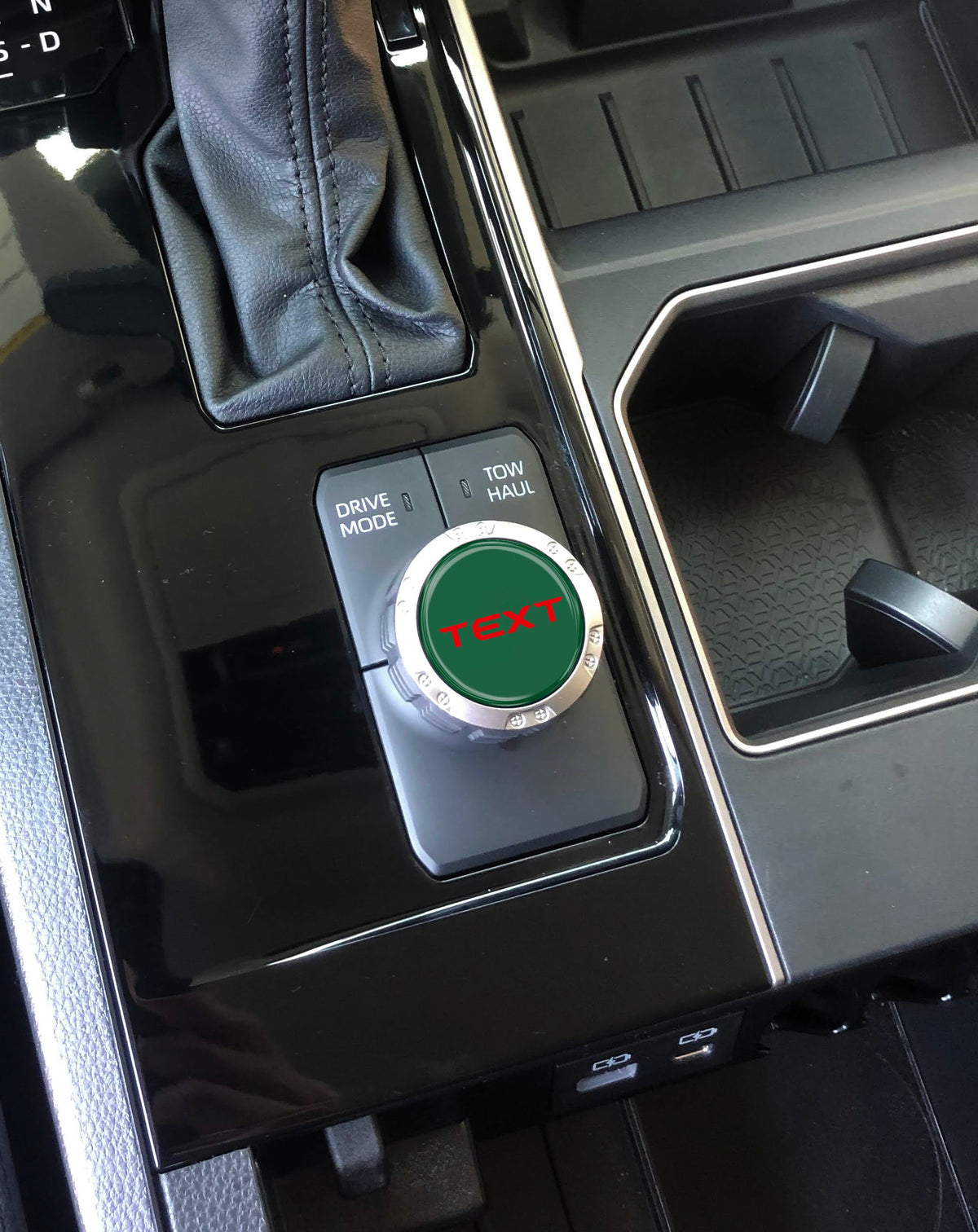 Badge for Drive Mode Selector Dial Fits 2022-2027 Toyota Tundra & 2023-2027 Toyota Sequoia