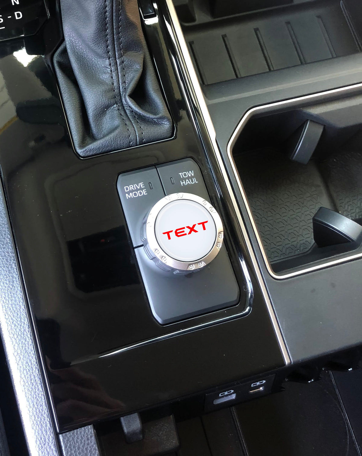 Badge for Drive Mode Selector Dial Fits 2022-2027 Toyota Tundra & 2023-2027 Toyota Sequoia