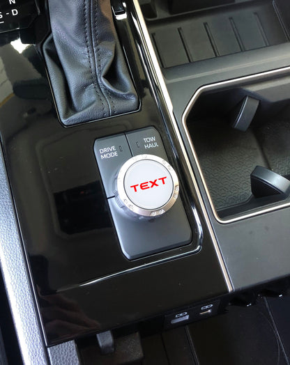 Badge for Drive Mode Selector Dial Fits 2022-2027 Toyota Tundra & 2023-2027 Toyota Sequoia