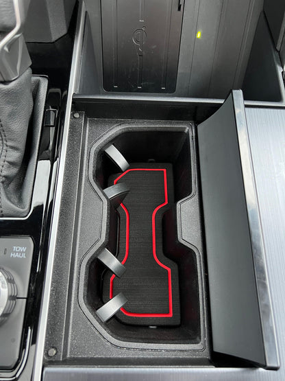 Cup Holder Foam Inserts Fits 2022-2027 Toyota Tundra & 2023-2027 Toyota Sequoia