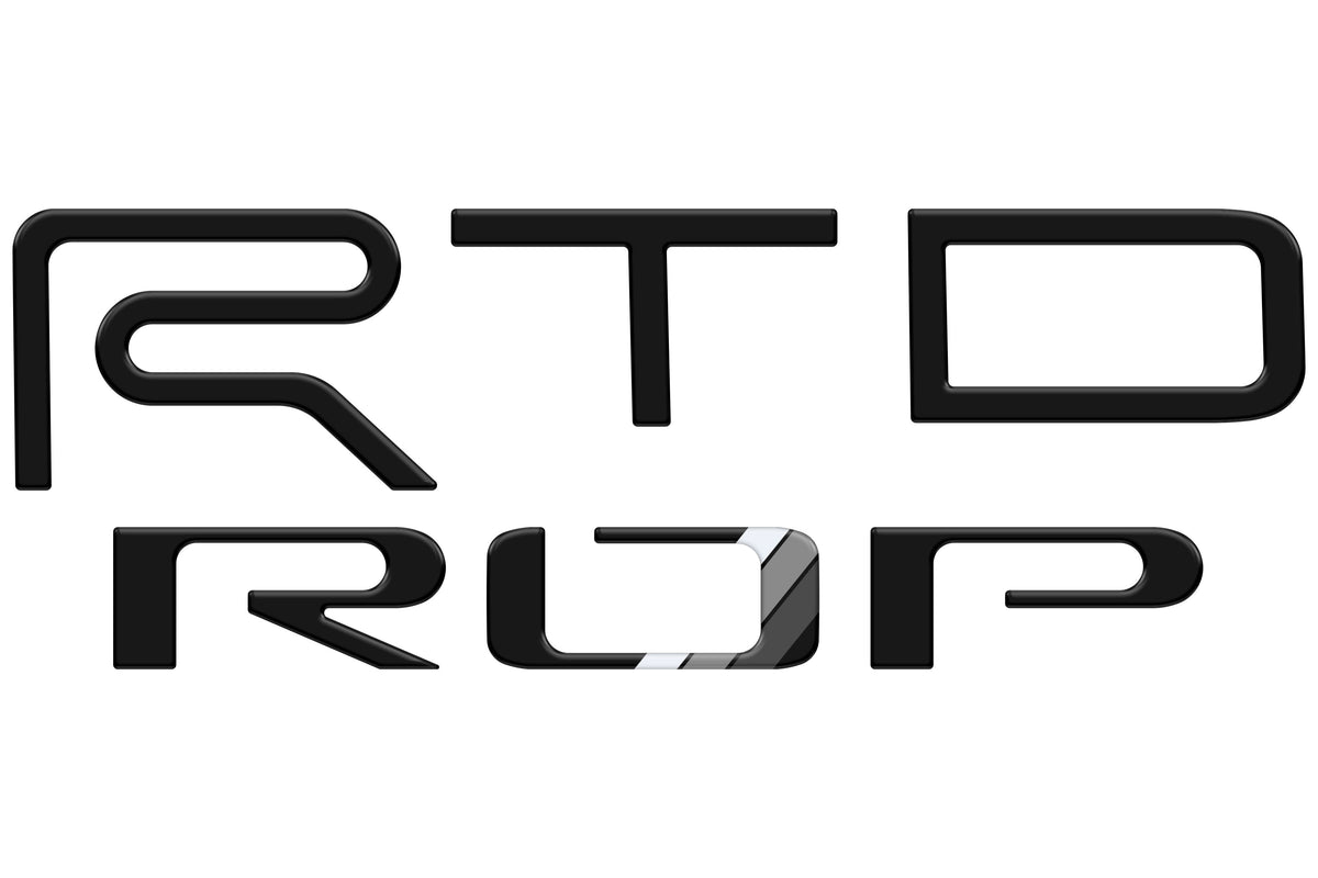 TRD Pro Tailgate Letter Inserts Fits 2022-2027 Toyota Tundra