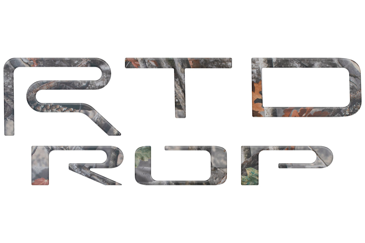 TRD Pro Tailgate Letter Inserts Fits 2022-2027 Toyota Tundra