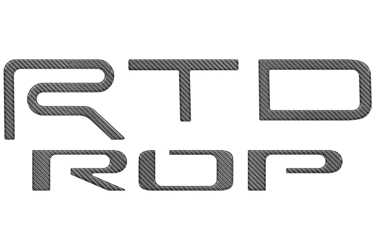 TRD Pro Tailgate Letter Inserts Fits 2022-2027 Toyota Tundra