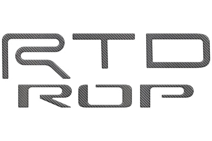 TRD Pro Tailgate Letter Inserts Fits 2022-2027 Toyota Tundra