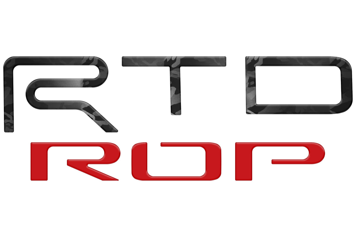 TRD Pro Tailgate Letter Inserts Fits 2022-2027 Toyota Tundra
