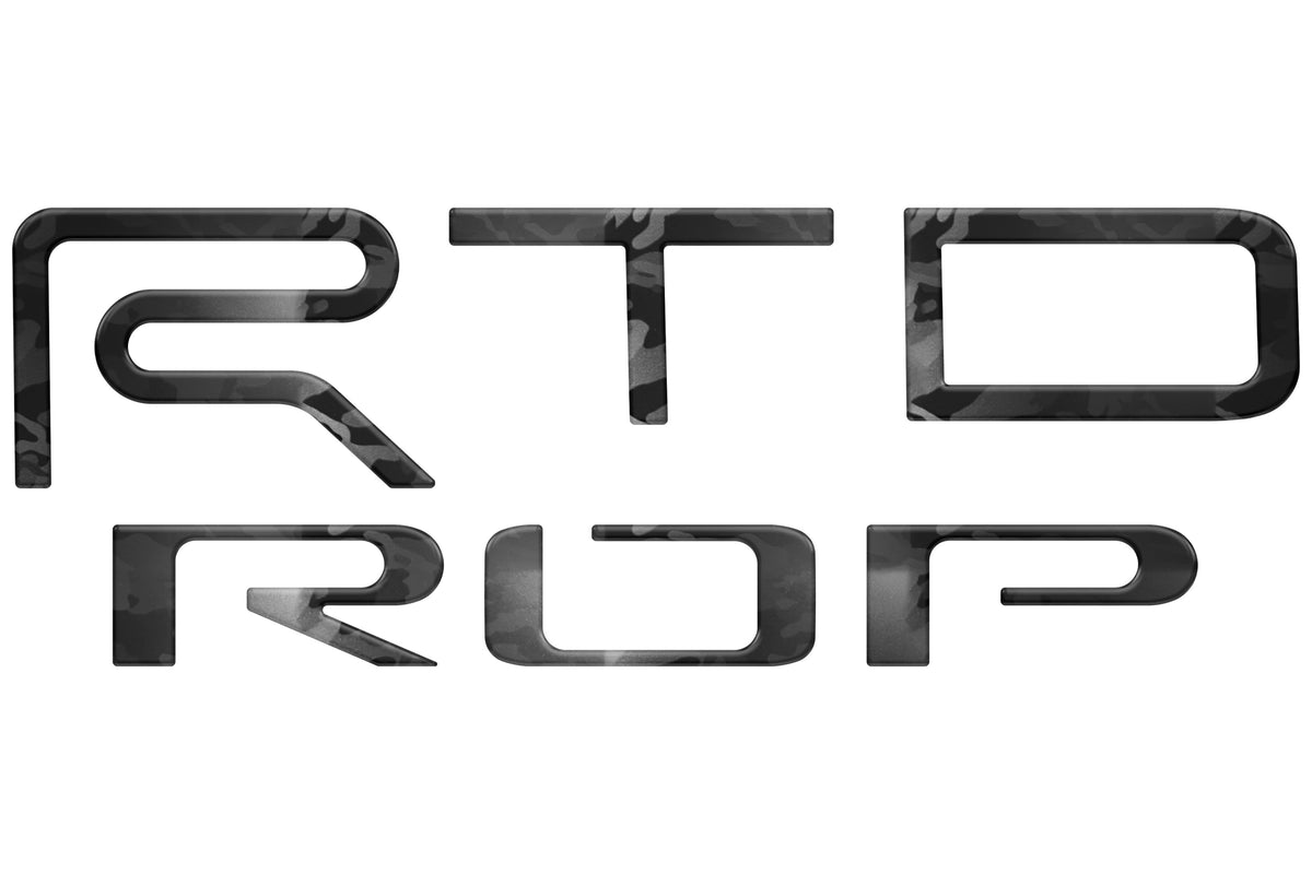 TRD Pro Tailgate Letter Inserts Fits 2022-2027 Toyota Tundra