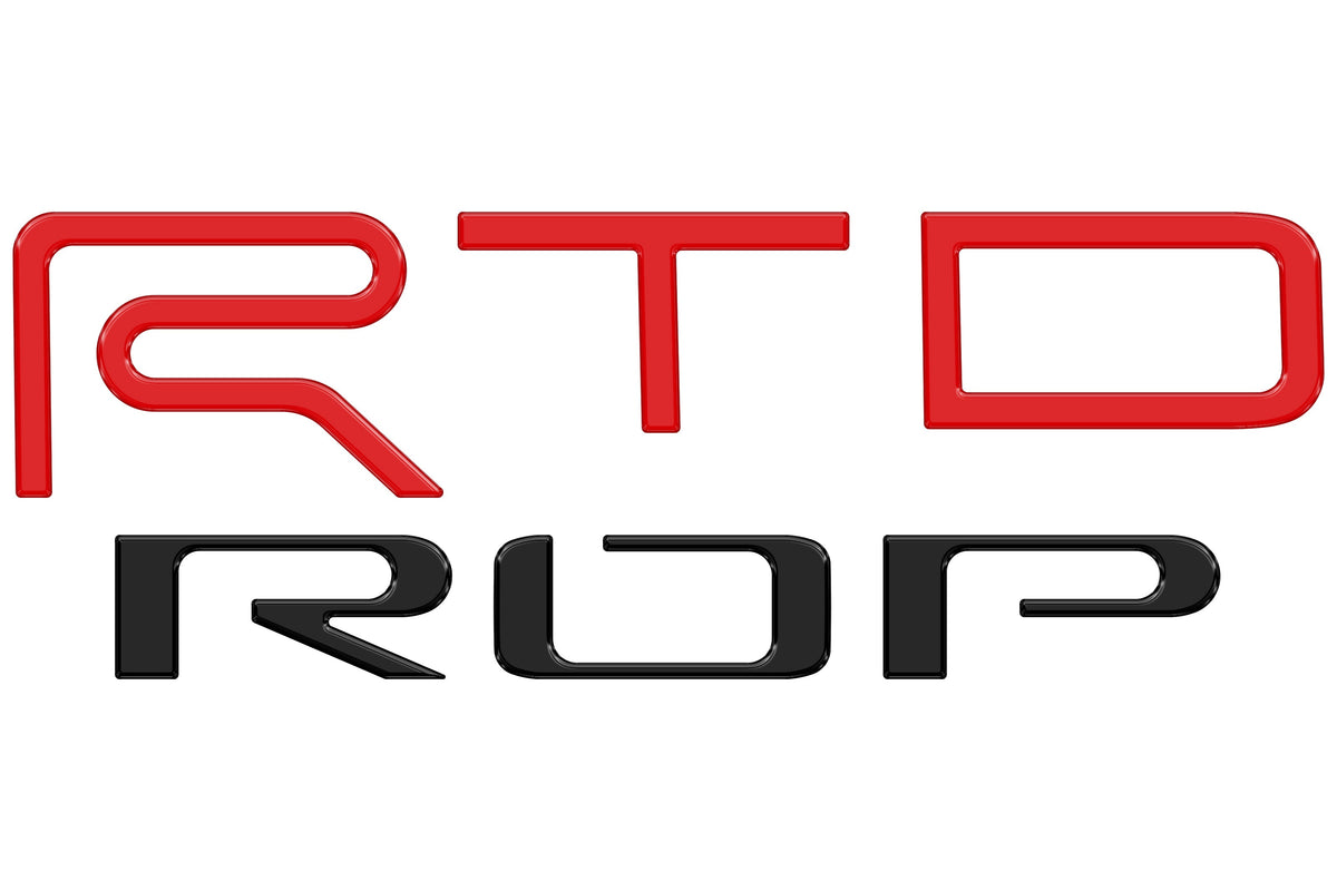 TRD Pro Tailgate Letter Inserts Fits 2022-2027 Toyota Tundra