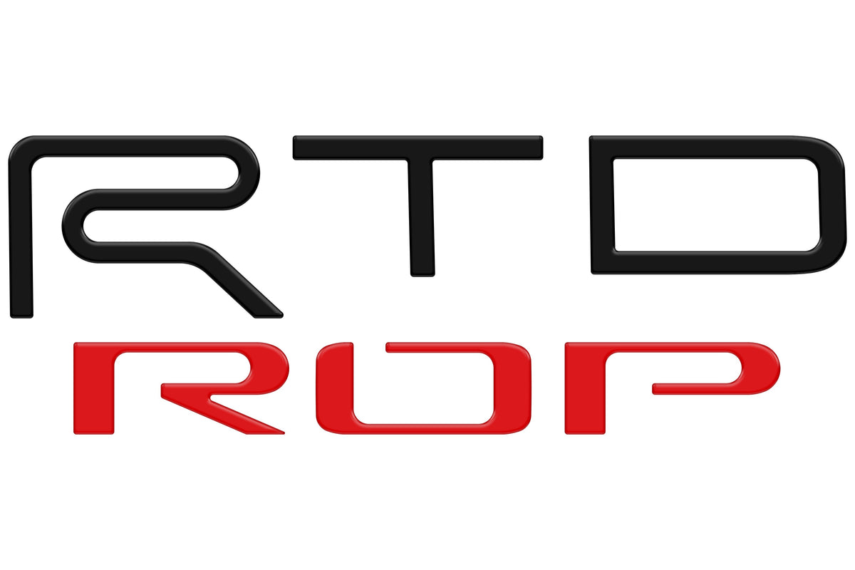 TRD Pro Tailgate Letter Inserts Fits 2022-2027 Toyota Tundra