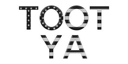 TRD Pro Grille Letter Overlays Fits 2022-2026 Toyota Tundra & 2023-2026 Toyota Sequoia