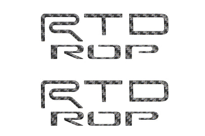 Hood Louver Letter Overlays Fits 2022-2027 Toyota Tundra TRD Pro