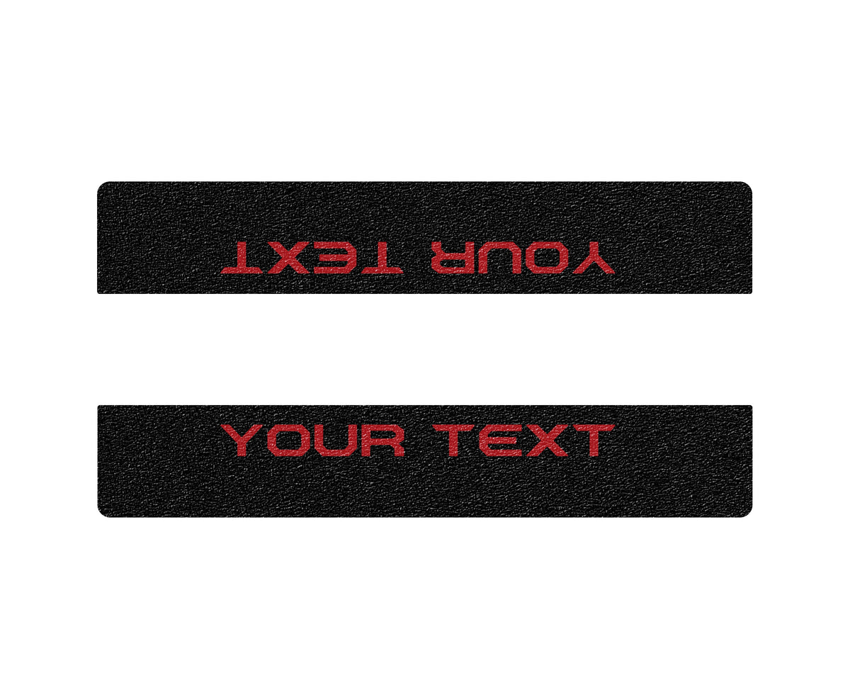 Textured Door Sill Overlays Fits 2000-2006 Toyota Tundra