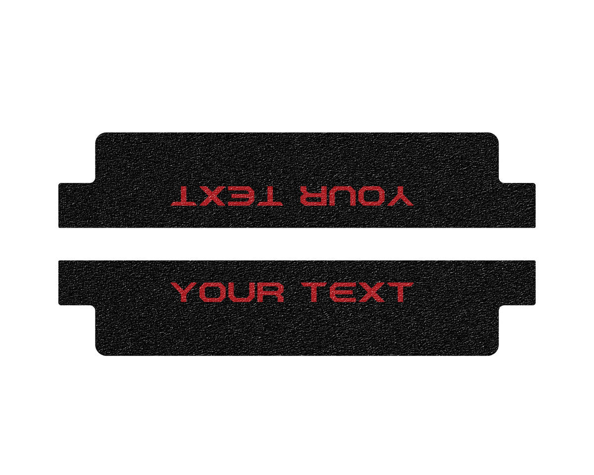 Textured Door Sill Overlays Fits 2000-2006 Toyota Tundra