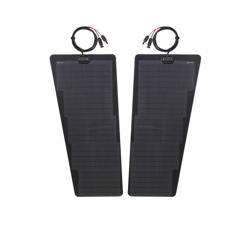 Toyota Land Cruiser 75 Series HZJ75 Lensun 70W Bonnet Flexible Solar Panel