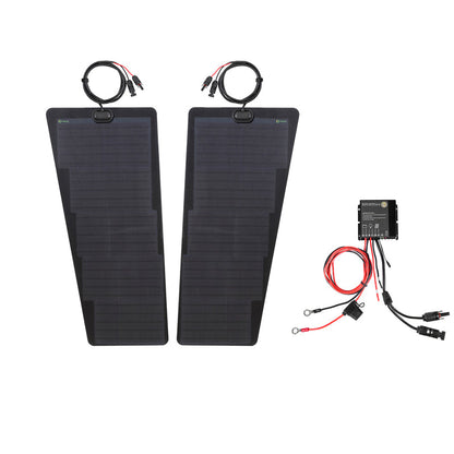 Toyota Land Cruiser 75 Series HZJ75 Lensun 70W Bonnet Flexible Solar Panel