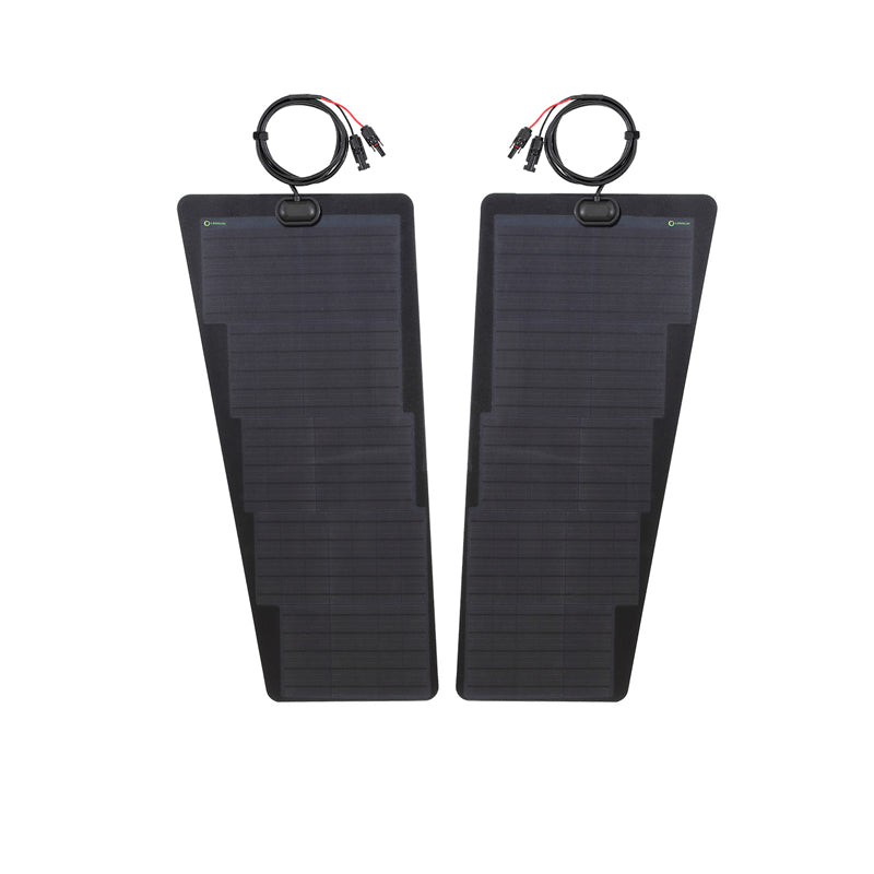 Toyota LandCruiser 300 LC300 Lensun 110W Hood Flexible Solar Panel-4