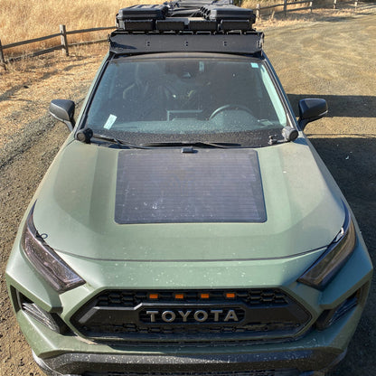 Toyota RAV4 5th Gen(2019-Present) Lensun 85W Hood Flexible Solar Panel-1