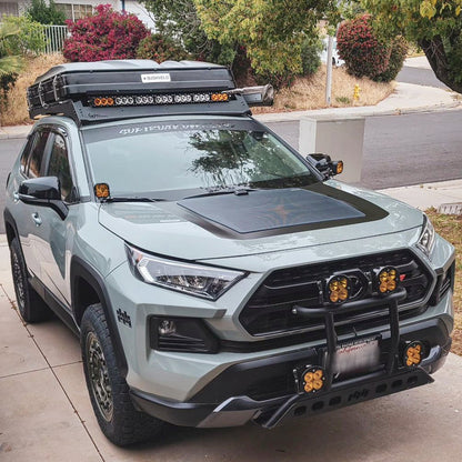 Toyota RAV4 5th Gen(2019-Present) Lensun 85W Hood Flexible Solar Panel-2