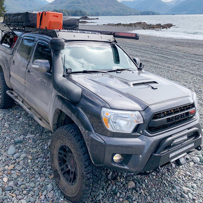 Toyota Tacoma Sport 2nd Gen (2005-2015) Lensun 60W(25W+35) 12V Hood Flexible Solar Panel-3