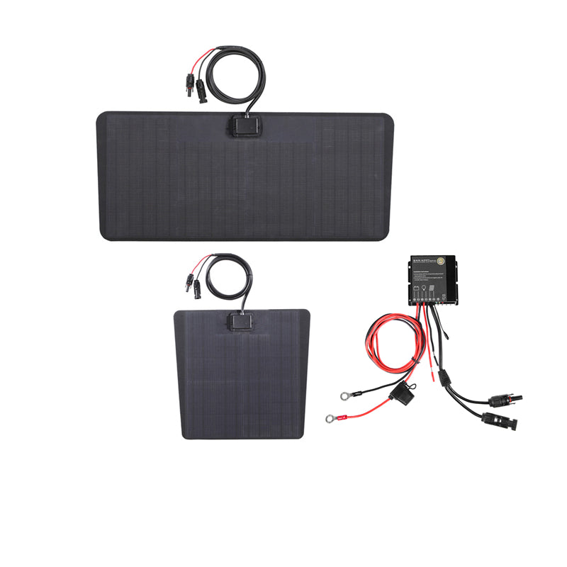 Toyota Tacoma Sport 3rd Gen (2016-present) Lensun 50W (20W+30W) Hood Flexible Solar Panel