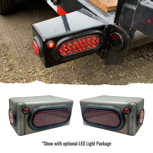 Heavy Duty "Big Tex" Style LED Trailer Tail Light Kit