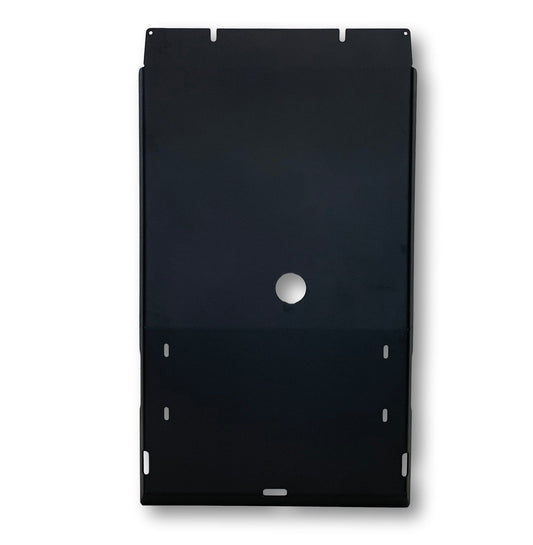 Transmission/Transfer-Case Skid Plate | 22-Present Tundra/23+ Sequoia - 10 Gauge Steel - Black Powdercoat (Non-Hybrid)