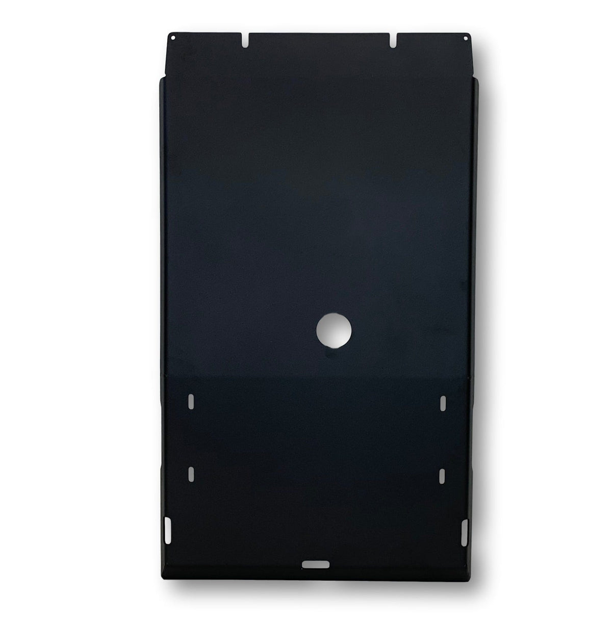 Transmission/Transfer-Case Skid Plate | 22-Present Tundra/23+ Sequoia - 1/4" 5052 Aluminum - Black Powdercoat (Non-Hybrid)