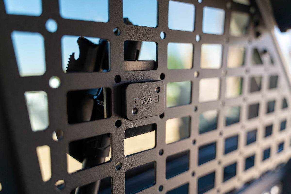 Quick Release MOLLE Tool Mount Red