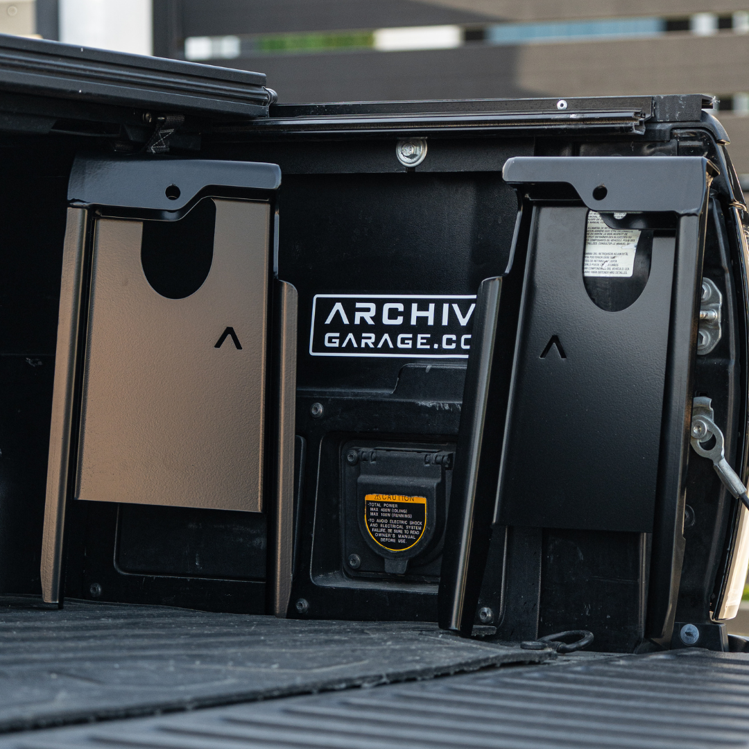 2005-2023 Tacoma Rear Shock Relocation Towers 2.5 x 12" to 14" Mid Travel