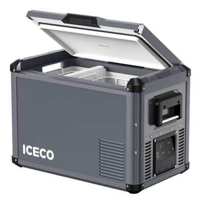 VL45ProD Dual Zone Portable Freezer - Gray | ICECO