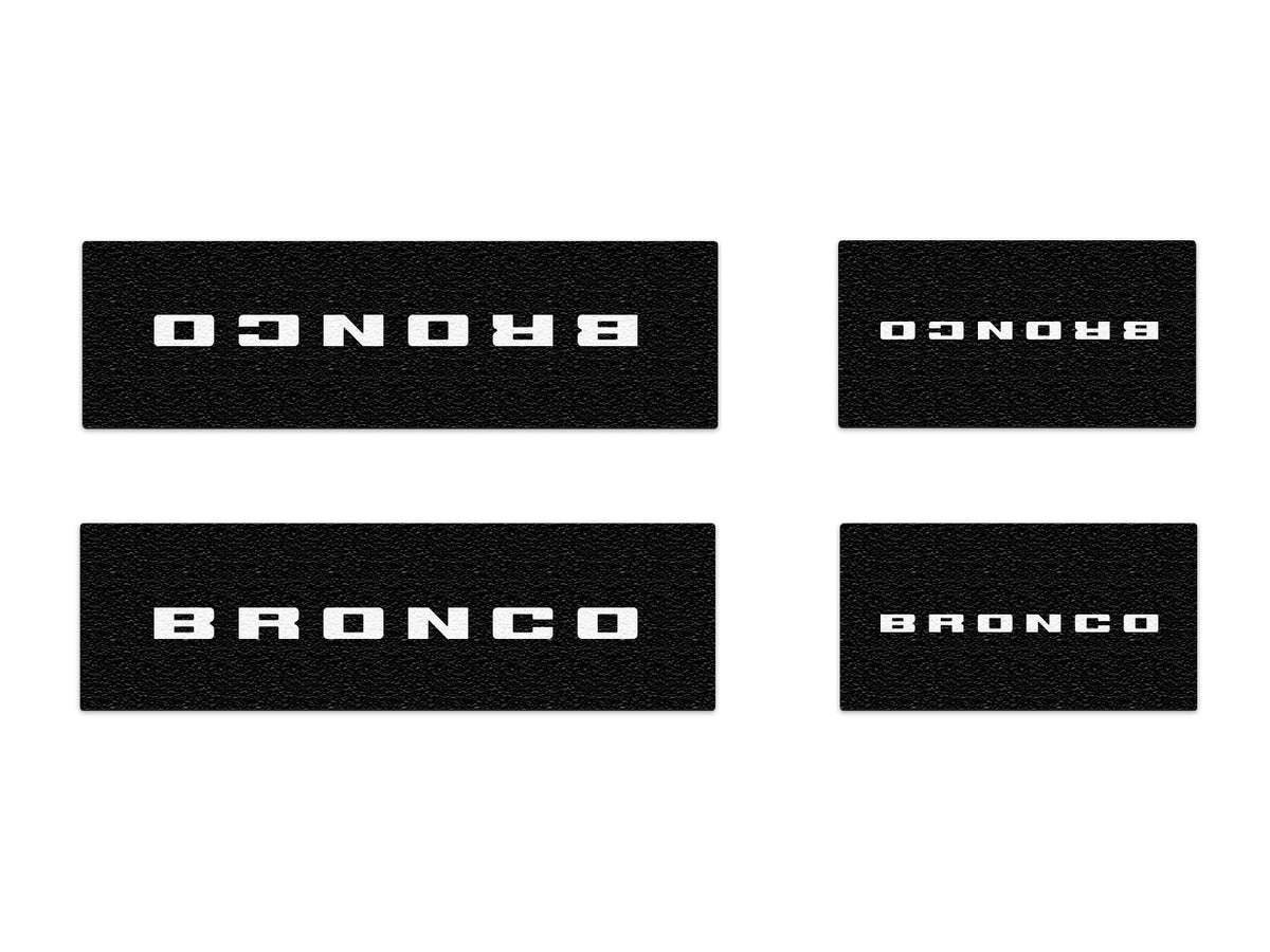 Door Sill Protection Overlays Fits 2021-2027 Ford Bronco