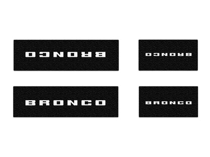 Door Sill Protection Overlays Fits 2021-2027 Ford Bronco