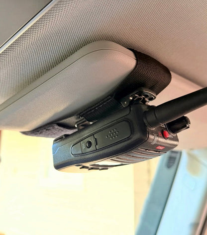 Sun Visor Radio Pouch OPEN STYLE
