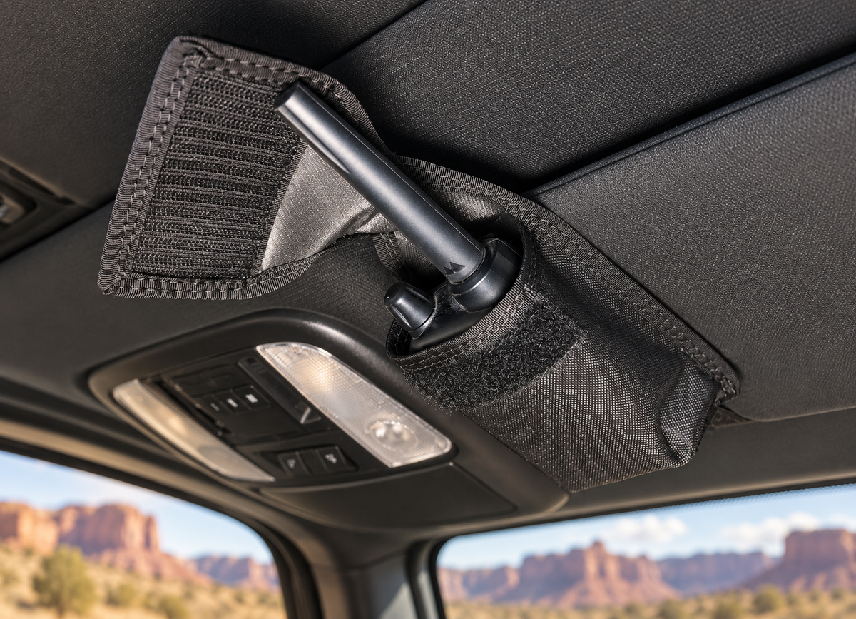 Sun Visor Radio Pouch