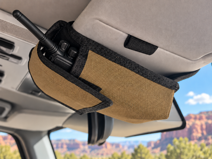 Sun Visor Radio Pouch