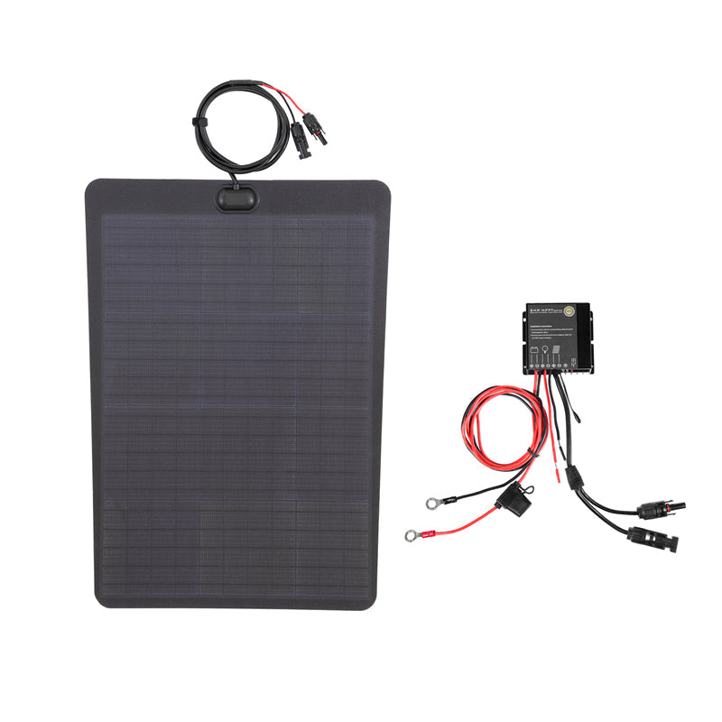 Volkswagen VW Atlas & Atlas Cross Sport (2018-Present) Lensun 60W Hood Flexible Solar Panel