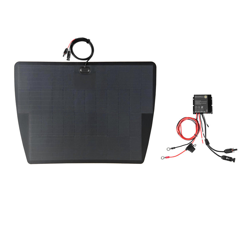 Volkswagen VW Tiguan (2007-Present) Lensun 100W Hood Flexible Solar Panel