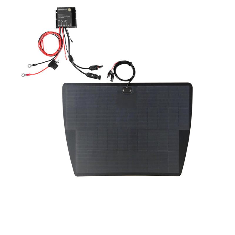 Volkswagen VW Touareg Lensun 100W Hood Flexible Solar Panel