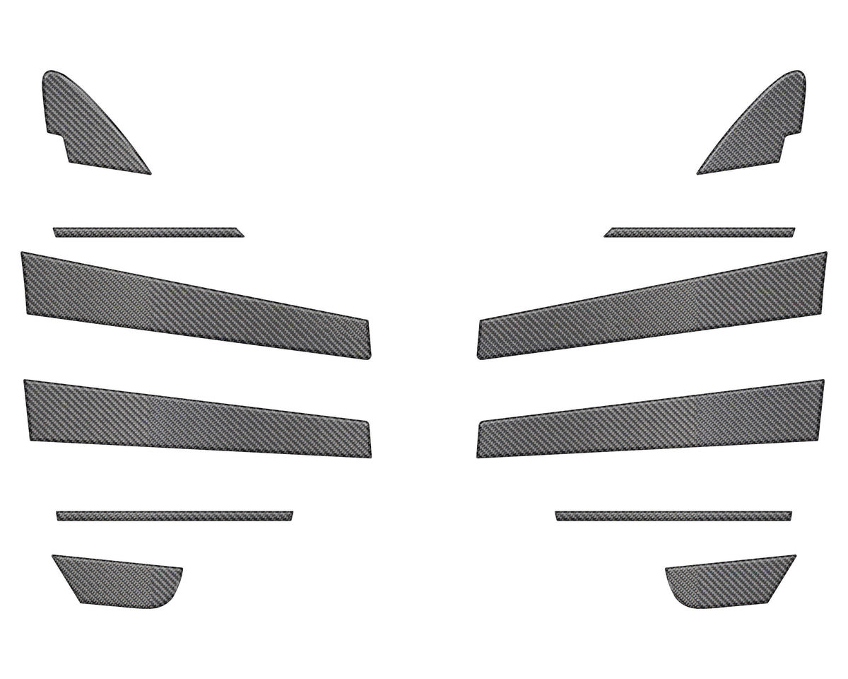 Door Pillar Overlays Fits 2015-2021 Subaru WRX