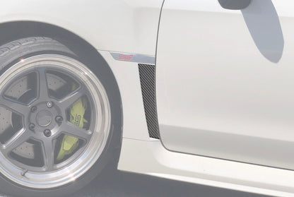 Lower Fender Vent Accent Overlays Fits 2015-2021 Subaru WRX