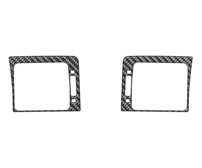 Driver/Passenger Air Vents Accent Trim Fits 2015-2021 Subaru WRX/WRX STI