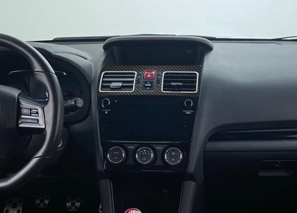 Center Air Vents Accent Trim Fits 2015-2021 Subaru WRX/WRX STI