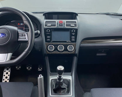 Center Climate Control Accent Trim Fits 2015-2021 Subaru WRX/WRX STI