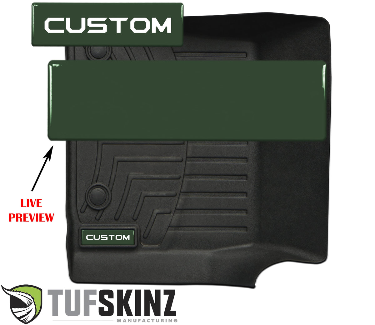 Badge/Emblem Inserts - Compatible with WeatherTech Floor Mats