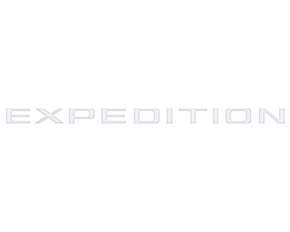 Liftgate or Hood Letter Overlays Fits 2022-2027 Ford Expedition