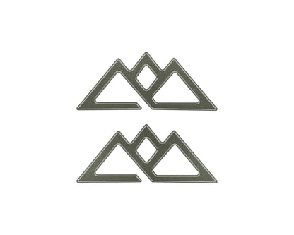 Timberline Logo Inserts Fits 2021-2024 Ford Explorer & Expedition