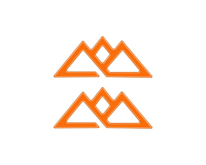 Timberline Logo Inserts Fits 2021-2024 Ford Explorer & Expedition