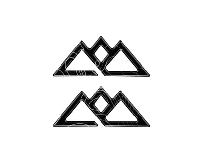 Timberline Logo Inserts Fits 2021-2024 Ford Explorer & Expedition