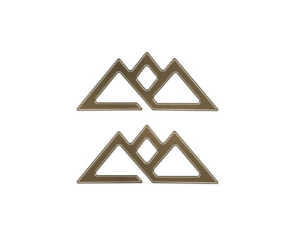 Timberline Logo Inserts Fits 2021-2024 Ford Explorer & Expedition
