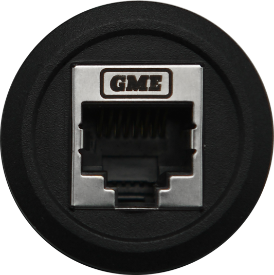 RJ45 Pass-Through Adaptor - Universal Round